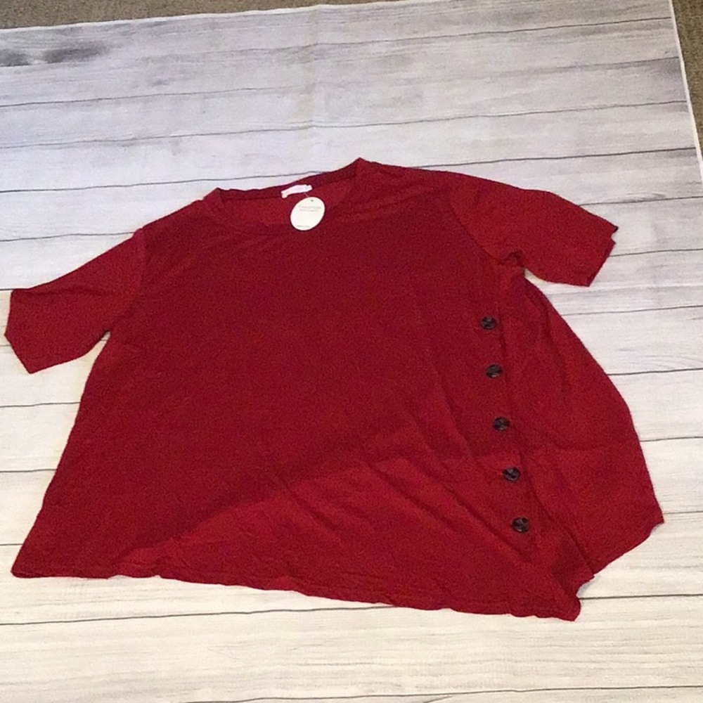 Sweet night top , red                          Size 3xl